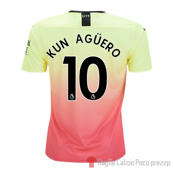 Maglia Manchester City Giocatore Kun Aguero Terza 2019/2020 - Clicca l'immagine per chiudere